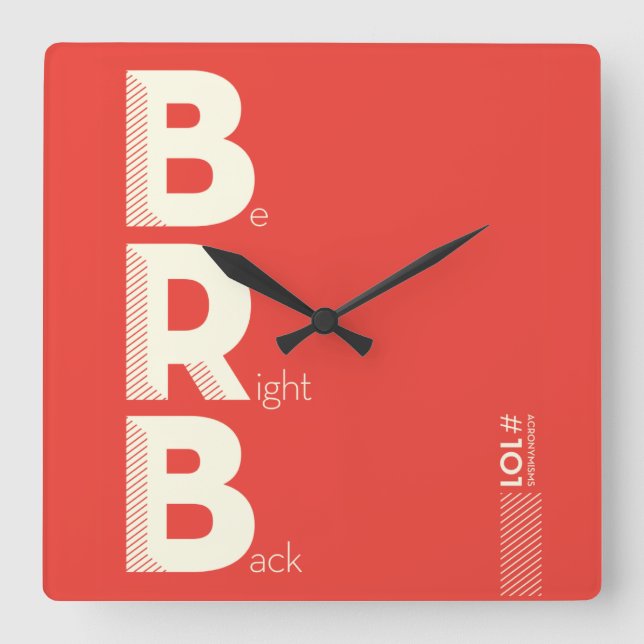 RELOJ CUADRADO BRB (Anverso)