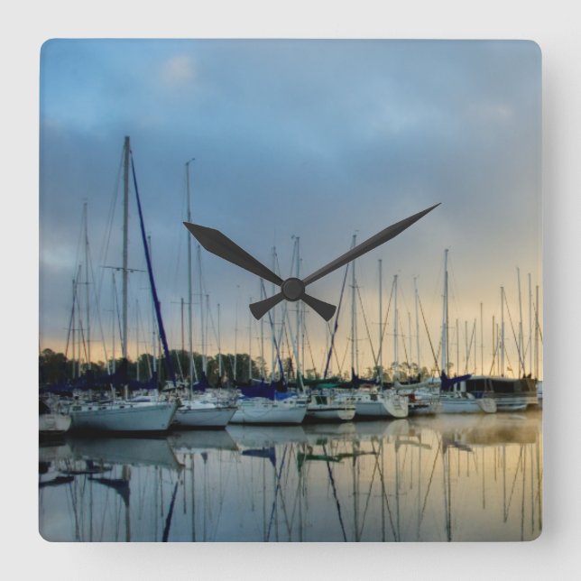 Reloj Cuadrado Breaking Through II (Anverso)