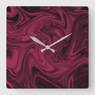 Reloj Cuadrado Breve resumen de Borgoña