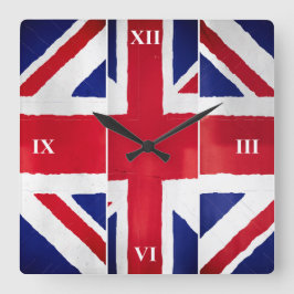 Reloj Cuadrado Brexit UK