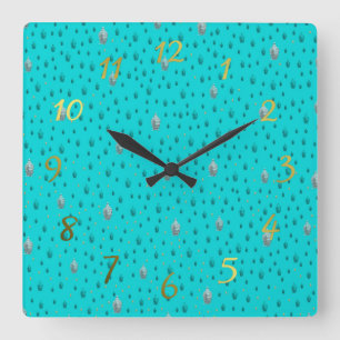 Reloj Cuadrado buddha in mint