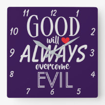 BUENO SIEMPRE superará EVIL Powerful Quote