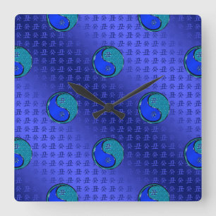 Reloj Cuadrado Buey de Agua