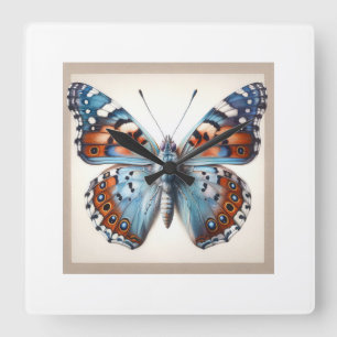 Reloj Cuadrado Butterfly in Natural Surroundings 040624IREF108 - 