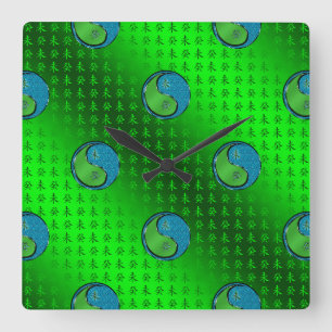 Reloj Cuadrado Cabra de Agua