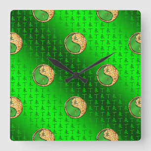 Reloj Cuadrado Cabra de Fuego