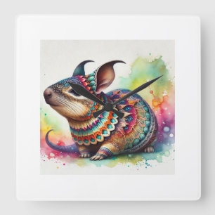 Reloj Cuadrado Cabrachito Moment 200824AREF122 - Watercolor