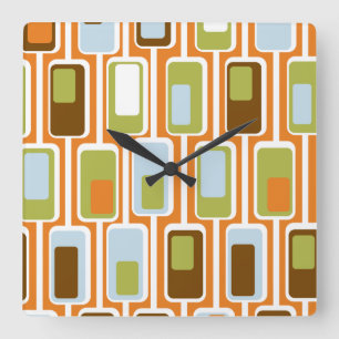 Reloj Cuadrado cajas 60s