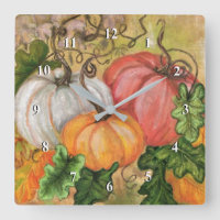 Calabazas - Arte acuarela