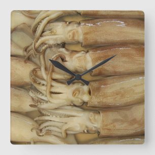 Reloj Cuadrado Calamar - Calamares
