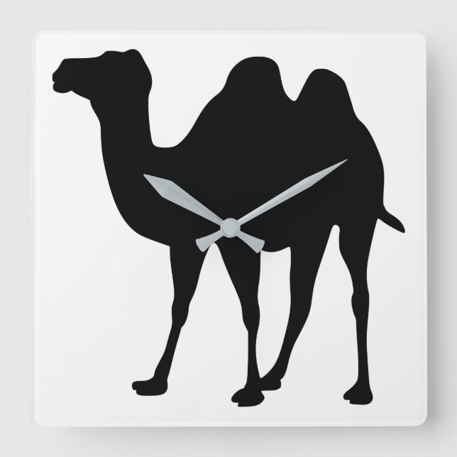 Reloj Cuadrado Camel Silhouette (Anverso)