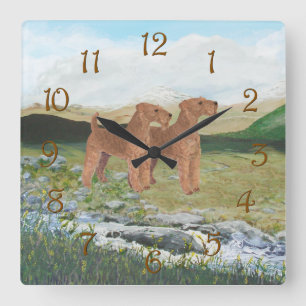 Reloj Cuadrado Campo de Connemara