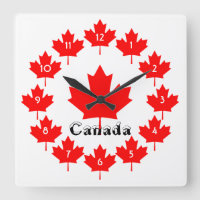 Canadá Red Maple Leaf Pattern w Snow Fun canadiens