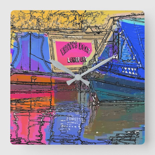 RELOJ CUADRADO CANALES (Anverso)