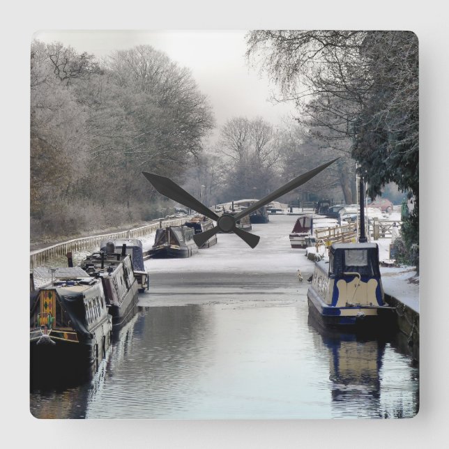 RELOJ CUADRADO CANALS (Anverso)