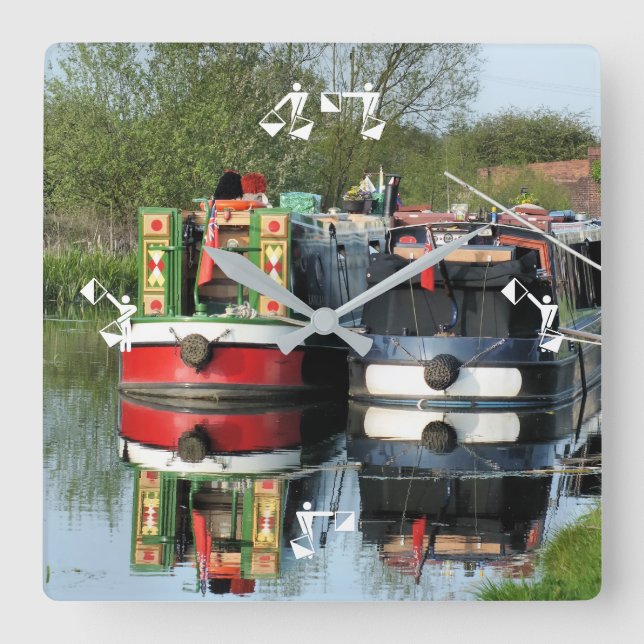 RELOJ CUADRADO CANALS (Anverso)
