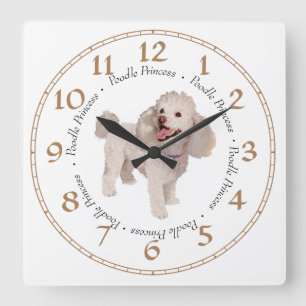 Reloj Cuadrado Caniche