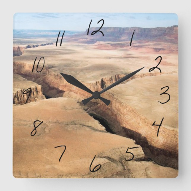 Reloj Cuadrado Cañón en el cañón (Anverso)