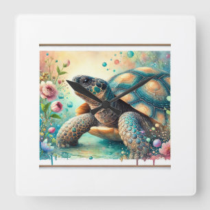 Reloj Cuadrado Cantors giant softshell turtle 060824AREF136 - Wat