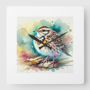 Reloj Cuadrado Cape Clapper Lark 310724AREF121 - Watercolor