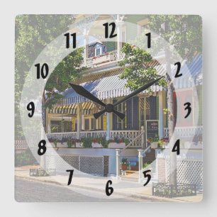 Reloj Cuadrado Cape May NJ – Restaurante en la calle Jackson