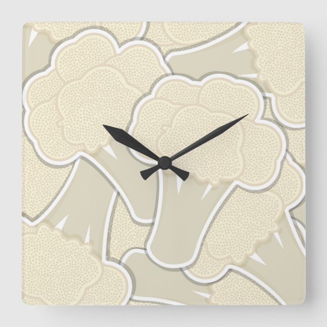 Reloj Cuadrado Caperuflor funky (Anverso)