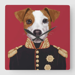 Reloj Cuadrado Capitán Jack Russell