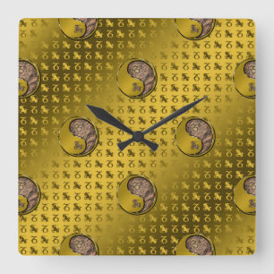 Reloj Cuadrado Capricornio