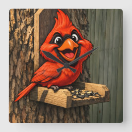 Reloj Cuadrado Cardinal Caricature