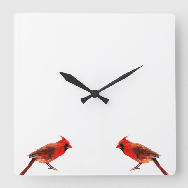 Reloj Cuadrado Cardinal(s) (Anverso)