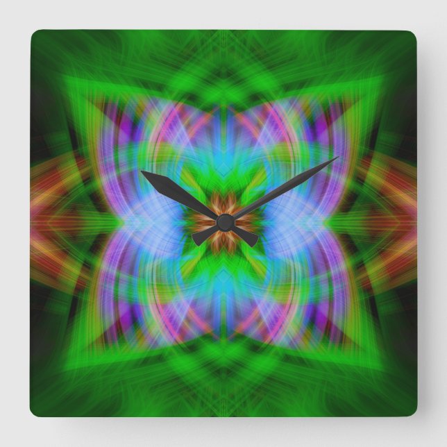 Reloj Cuadrado Cargado (Anverso)