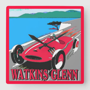 Reloj Cuadrado Carreras Watkins Glenn
