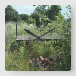 Reloj Cuadrado Carro de depósito ferroviario