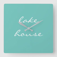 Casa del Lago Verde azulado Blue Aqua Blanco Elega