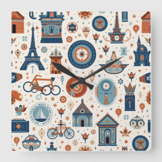 Reloj Cuadrado Casos olímpicos de París