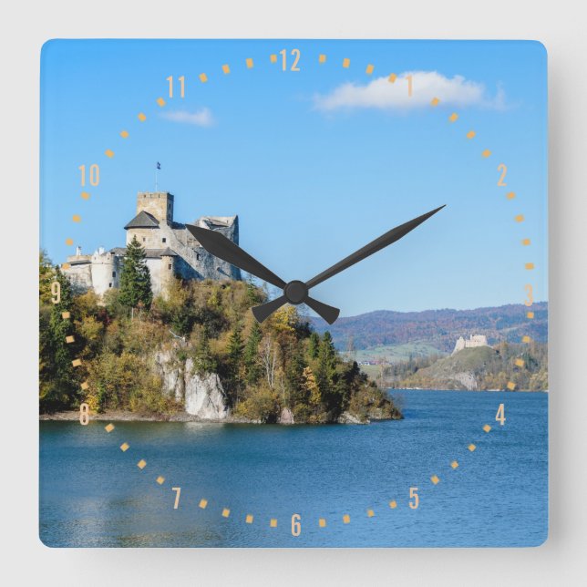 Reloj Cuadrado Castillo de Niedzica (Anverso)