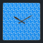 Reloj Cuadrado Cat Painting<br><div class="desc">Cat Painting</div>