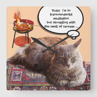 RELOJ CUADRADO CAT TURCO EN LA MEDITACIÓN TRASCENDENTAL