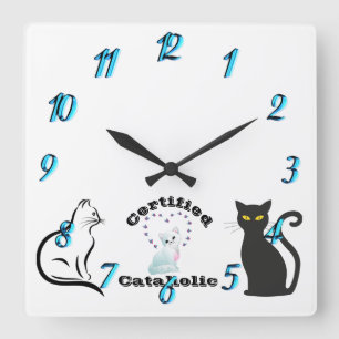 Reloj Cuadrado Cataholico Certificado