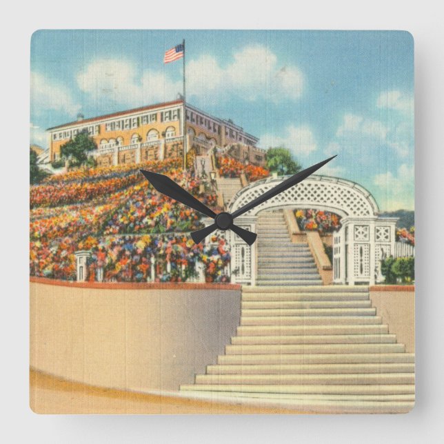 Reloj Cuadrado Catalina (Anverso)