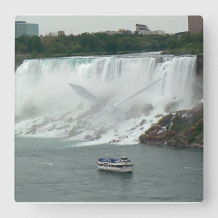Reloj Cuadrado Cataratas del Niágara en el lado canadiense