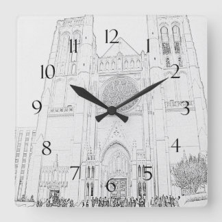 Reloj Cuadrado Catedral de la Gracia