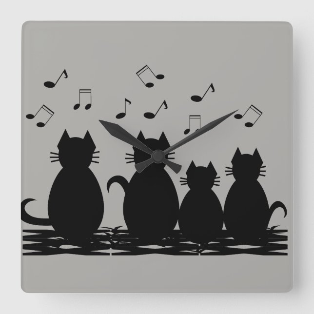 Reloj Cuadrado caterro (Anverso)