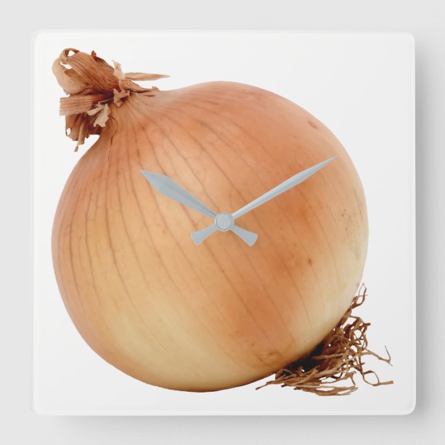 Reloj Cuadrado Cebolla (Anverso)
