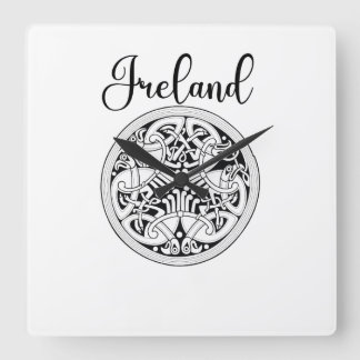Reloj Cuadrado Celtic Wall Clock