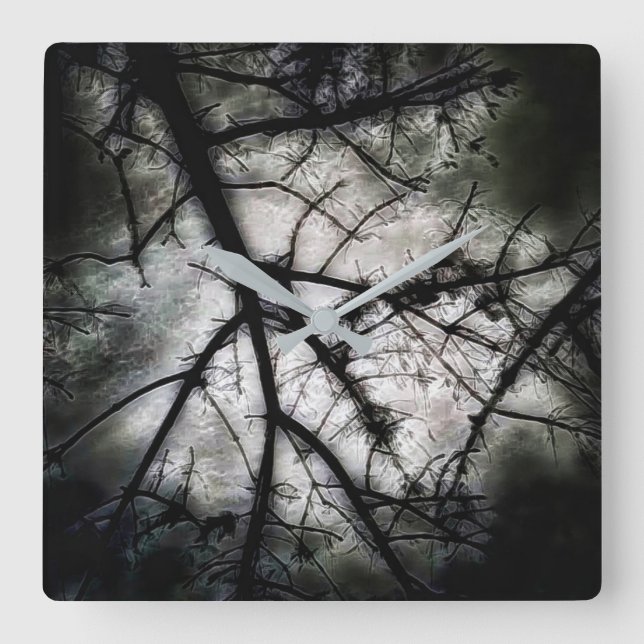 Reloj Cuadrado Cerrando (Anverso)