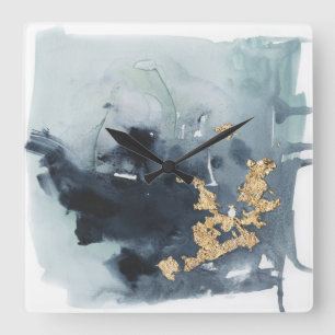 Reloj Cuadrado Cerulean y oro