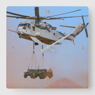 RELOJ CUADRADO CH-53K KING STALLION