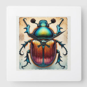 Reloj Cuadrado Chafer Beetle 230924IREF245 - Watercolor