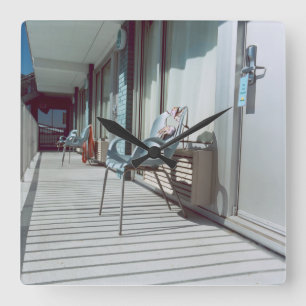 Reloj Cuadrado Chairs Outside Beach Hotel Rooms